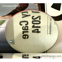 Mirrors, Spherical, Concave Diameter 75 Mm; Focal Length 15 Cm