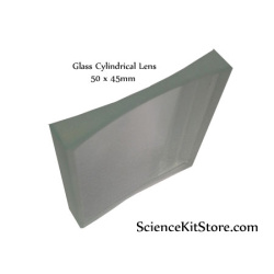 Glass Cylindrical Lens, Bi-Concave 50X45Mm Fl 72Mm
