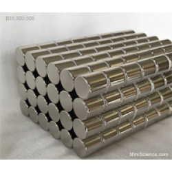 Neodymium Cylinder Magnet, 1/2 Inch