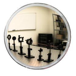 Mirrors, Spherical, Convex Diameter 50 mm; Focal Length 50 cm