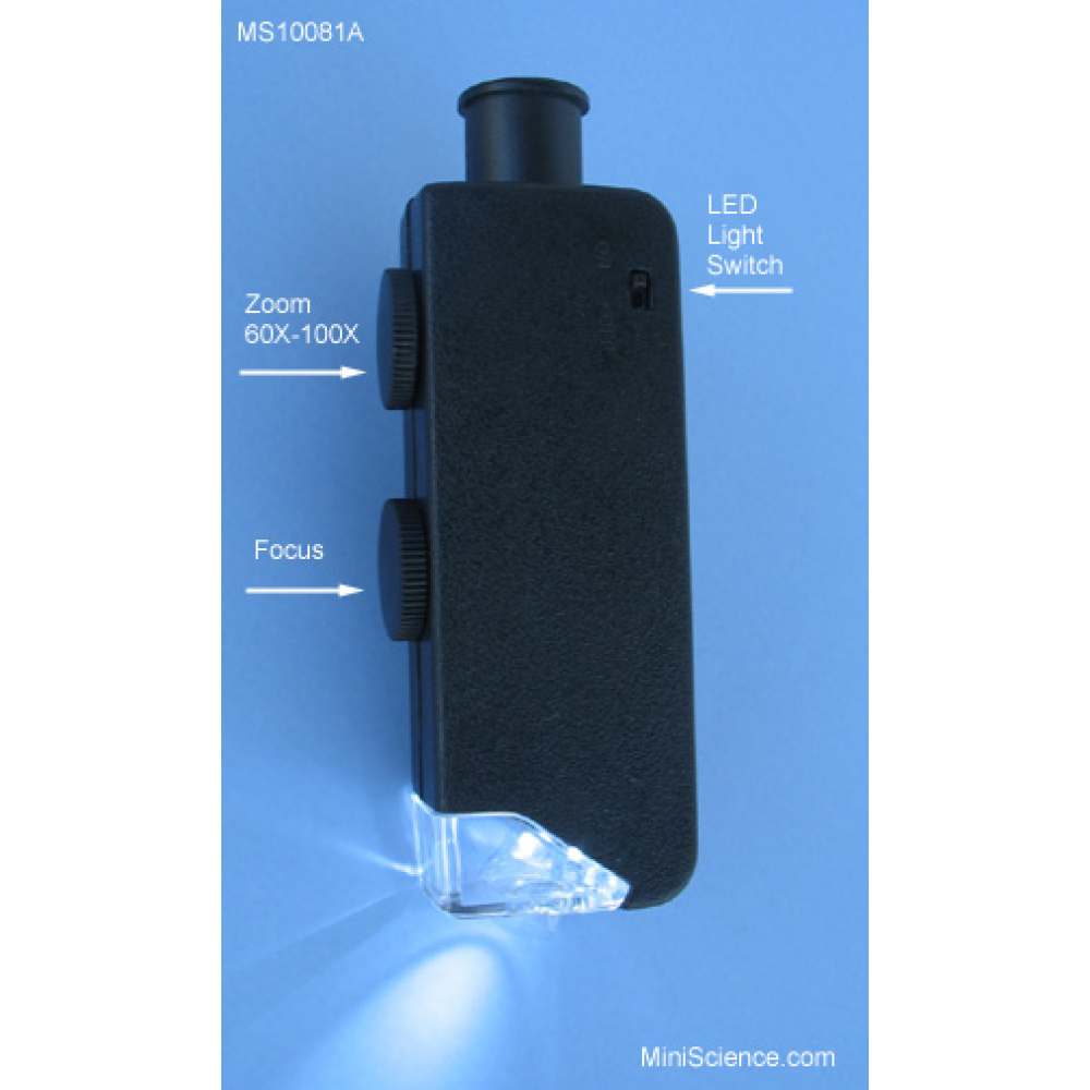 Illuminated Zoom Microscope