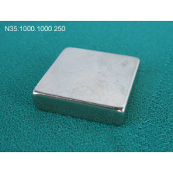 Neodymium Magnet, Square, 1 X 1 Inch