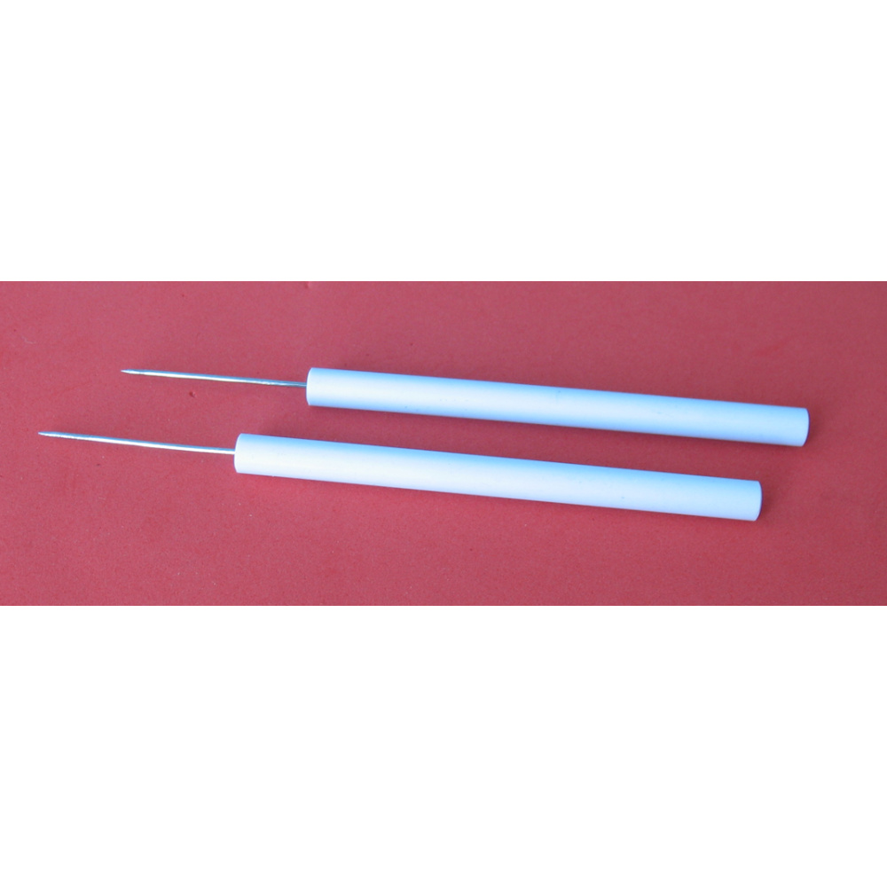 Teasing Needle, Straight, Plastic Handle