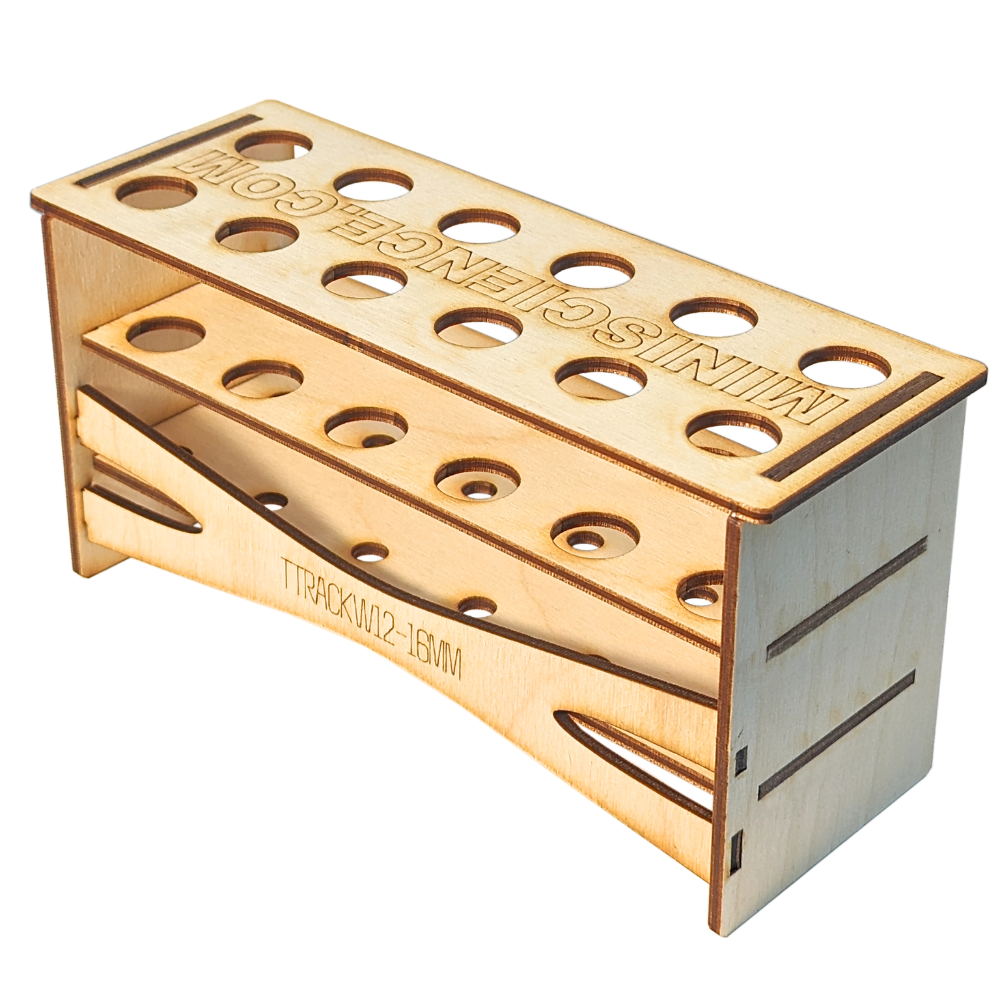 Test Tube Rack, Customizable Logo, 12 Holes, 16mm