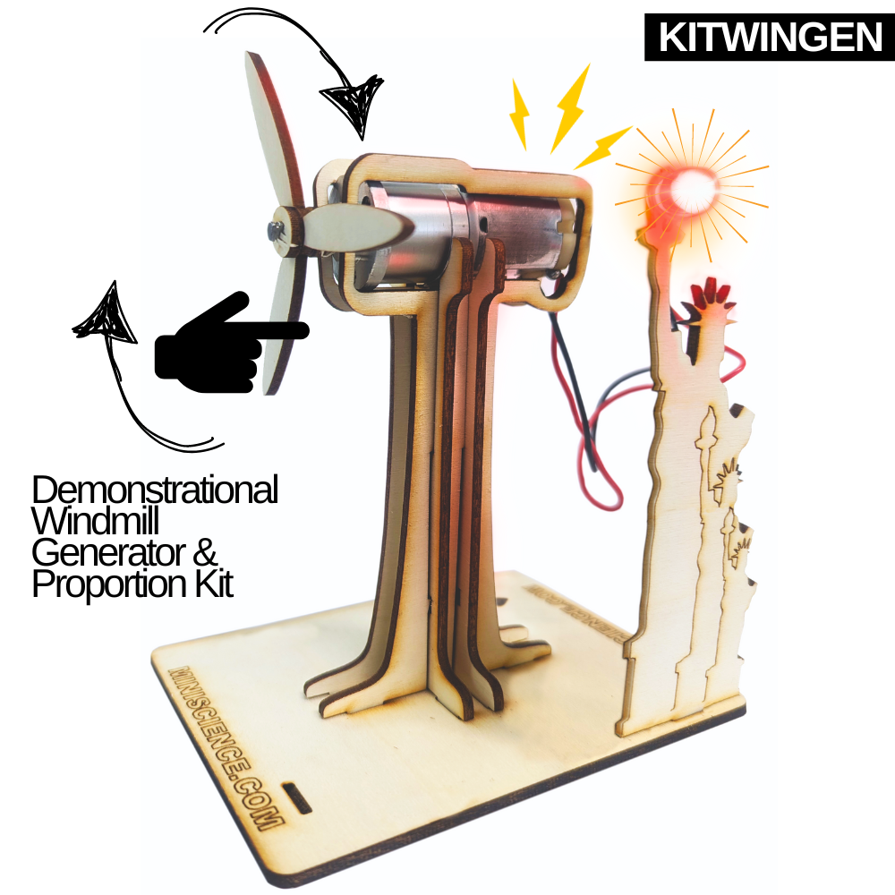 Demonstrational Windmill Generator & Proportion Kit